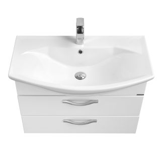 Тумба под раковину Акватон Ария 80см белый 1A140801AA010